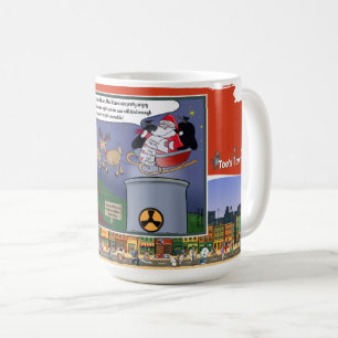 Radioaktiver Weihnachtsmann Klassischer Weihnach Kaffeetasse
