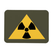 Radioaktives Emblem Premium Magnet (Horizontal)
