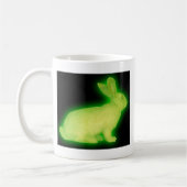 radioaktives Kaninchen Kaffeetasse (Links)