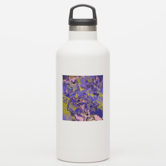 Radioaktives Marmor Aufkleber (Wassserflasche)