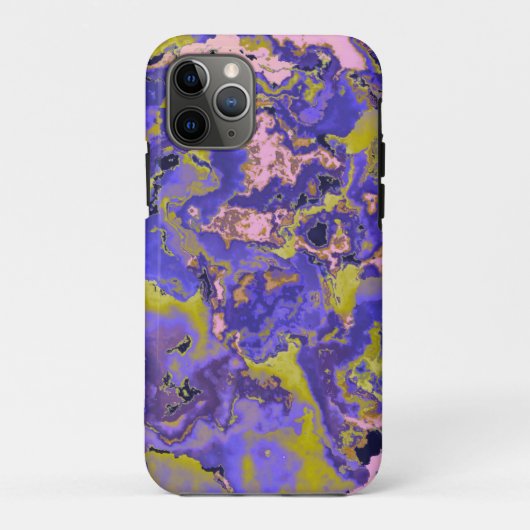 Radioaktives Marmor Case-Mate iPhone Hülle (Rückseite)