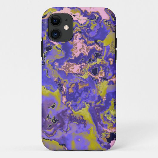 Radioaktives Marmor Case-Mate iPhone Hülle (Rückseite)
