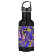 Radioaktives Marmor Edelstahlflasche (Vorderseite)