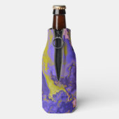 Radioaktives Marmor Flaschenkühler (Flasche Rückseite)