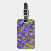 Radioaktives Marmor Gepäckanhänger (Vorderseite vertikal)