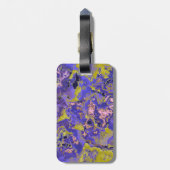 Radioaktives Marmor Gepäckanhänger (Rückseite vertikal)