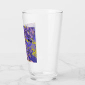 Radioaktives Marmor Glas (Links)