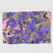 Radioaktives Marmor Golfhandtuch (Horizontal)