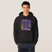 Radioaktives Marmor Hoodie (Vorne ganz)
