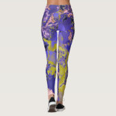 Radioaktives Marmor Leggings (Rückseite)