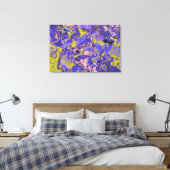 Radioaktives Marmor Leinwanddruck (Insitu (Schlafzimmer))