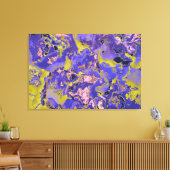 Radioaktives Marmor Leinwanddruck (Insitu (Wohnzimmer))