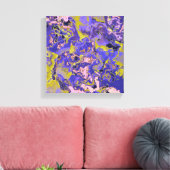 Radioaktives Marmor Leinwanddruck (Insitu (Wohnzimmer))