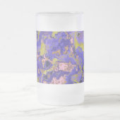 Radioaktives Marmor Mattglas Bierglas (Mittel)