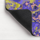 Radioaktives Marmor Mousepad (Ecke)