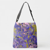 Radioaktives Marmor Tragetaschen Mit Langen Trägern (Rückseite)