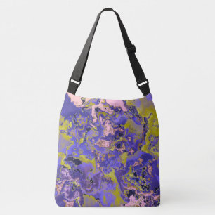 Radioaktives Marmor Tragetaschen Mit Langen Trägern