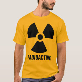 Radioaktives Material-Warnung T-Shirt