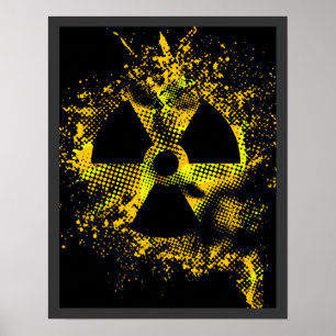 Radioaktives Plakat der Apokalypse-$17,95