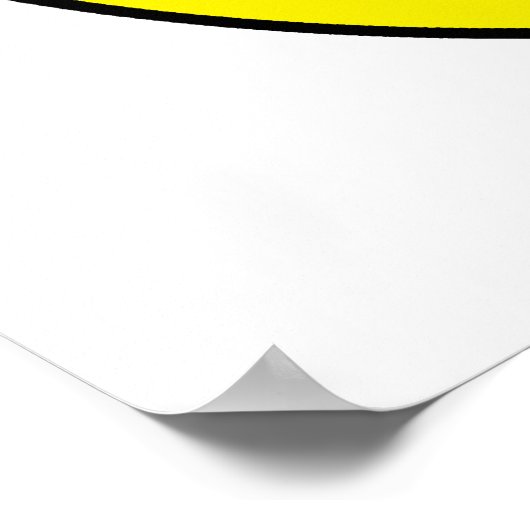 Radioaktives Poster (Ecke)