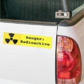 Radioaktives Signal Autoaufkleber (Auf Lkw)