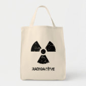 Radioaktives Symbol- Spaß Tragetasche (Vorne)