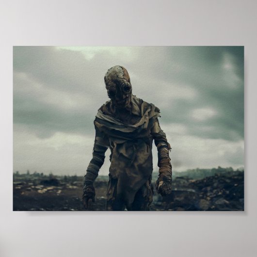 Radioaktives Zombie Poster (Vorne)