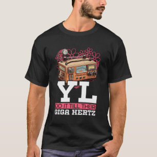 Radioaktivität des Funkbetreibers Morse Code T-Shirt