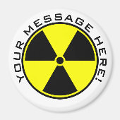 Radioaktivität Magnet (Vorne)