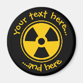 Radioaktivität Magnet (Vorne)