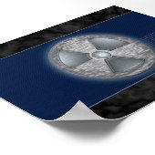 Radioaktivität Poster (Ecke)