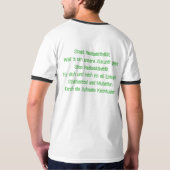 Radioaktivität T-Shirt (Rückseite)