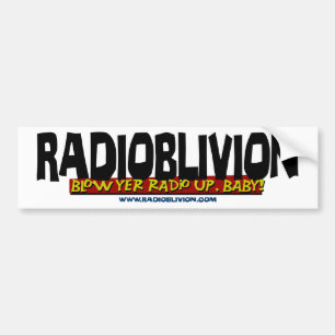 RadiOblivion - Explosion Autoaufkleber