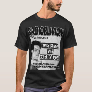 RadiOblivion Starkweather Schwarzes T-Shirt