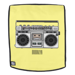 Radiocartoon-Illustration Rucksack