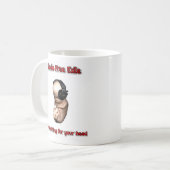 Radiofreies Exil Kaffeetasse (Vorderseite Links)