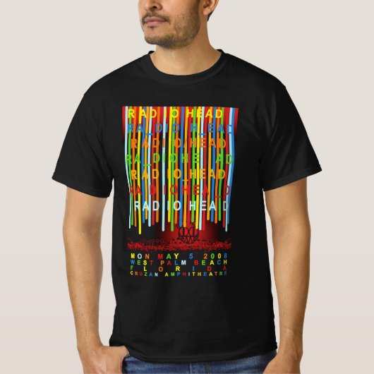 Radiohead album T-Shirt (Vorderseite)