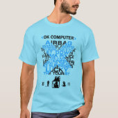 Radiohead - Ok Computer T-Shirt (Vorderseite)
