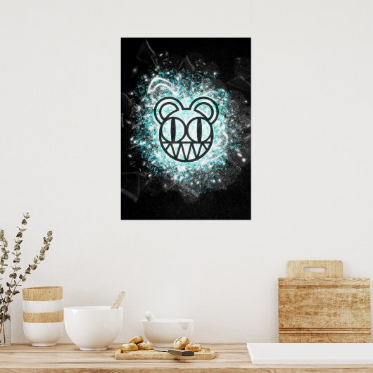 Radiohead Poster (Küche)