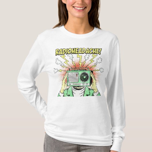 Radioheadache Vintage Retro T-Shirt (Vorderseite)