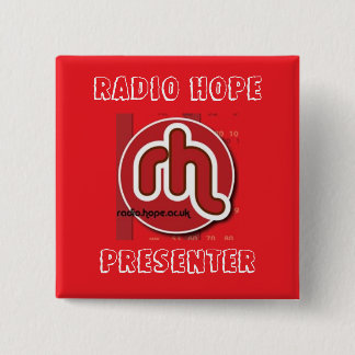 Radiohoffnungs-Vorführer Button