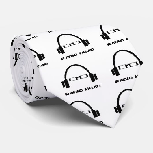 Radiokopf Krawatte (Gerollt)