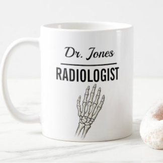 RADIOLOGE Arzt personalisiertes Geschenk Kaffeetasse