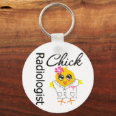 Radiologe Chick Schlüsselanhänger (Vorderseite)