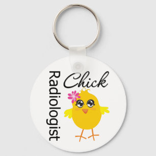 Radiologe Chick Schlüsselanhänger