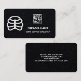 Radiologe Custom QR Visitenkarte