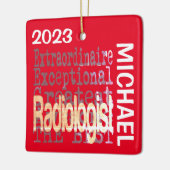 Radiologe Extraordinaire CUSTOM Keramikornament (Links)