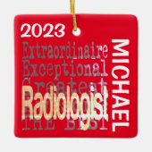 Radiologe Extraordinaire CUSTOM Keramikornament (Vorderseite)