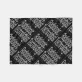 Radiologe Fleecedecke (Vorderseite (Horizontal))