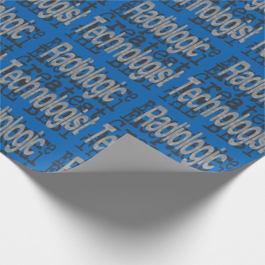 Radiologe Geschenkpapier (Ecke)